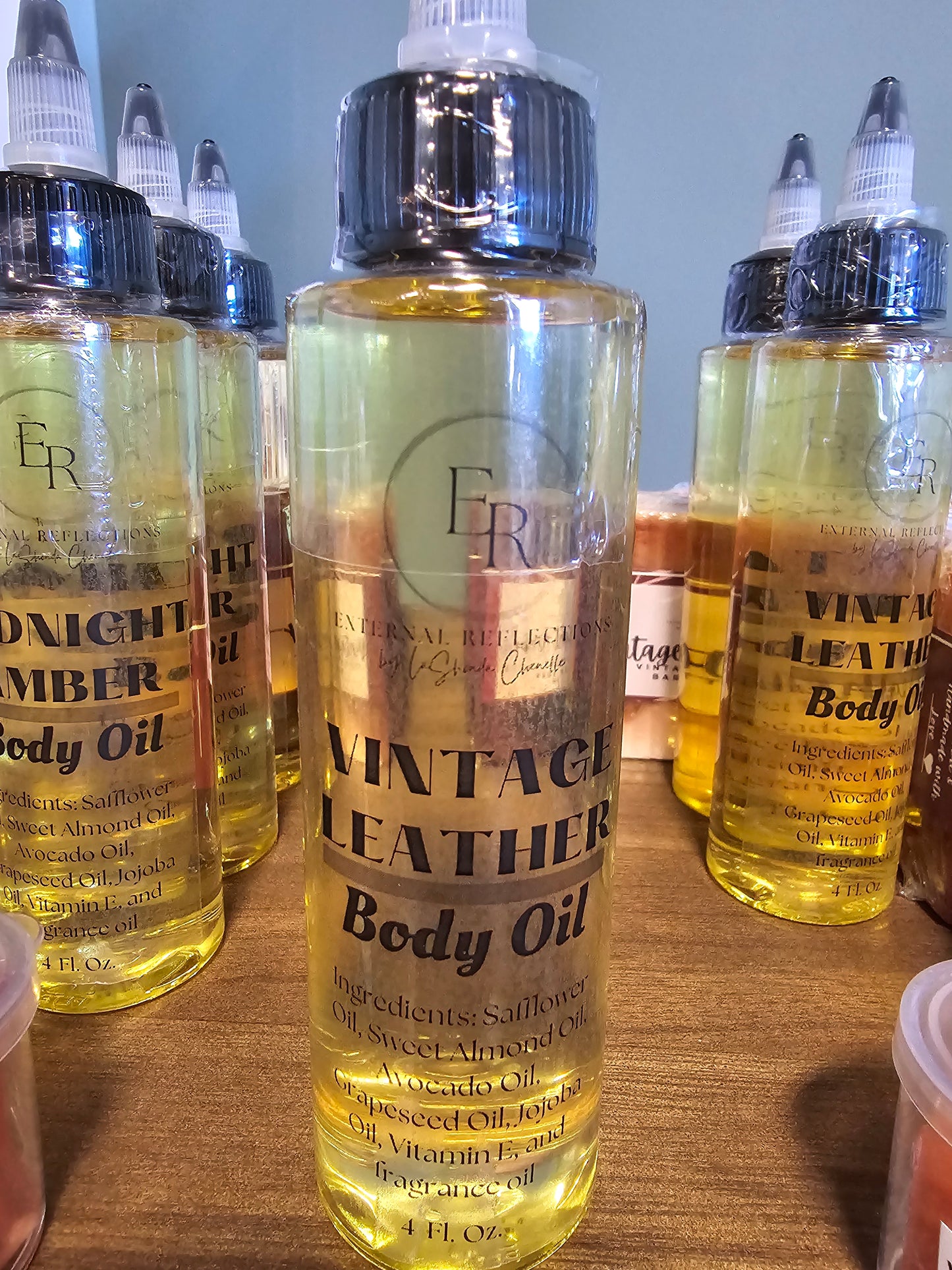 Vintage Leather Body Oil