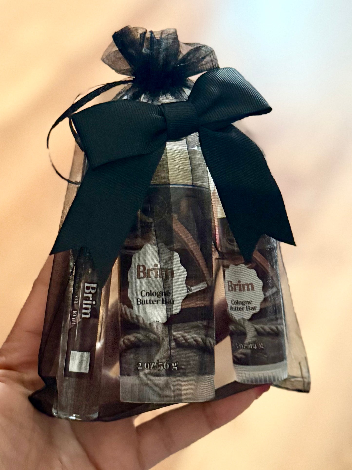 Cologne Trio Set – Full-Size Body Butter Bar + Mini + Cologne Oil