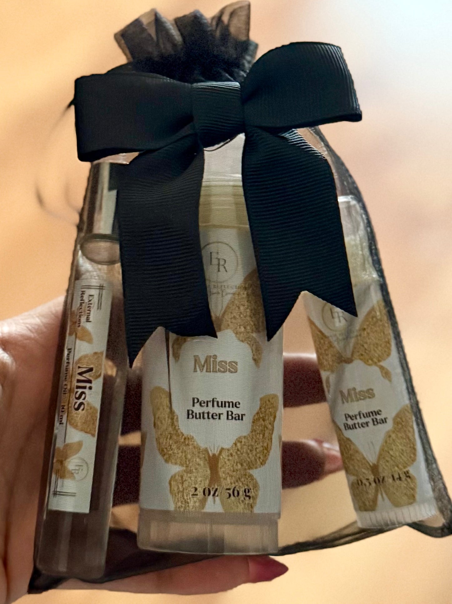 Signature Scent Trio – Perfume Butter Bar + Mini + Roller Set