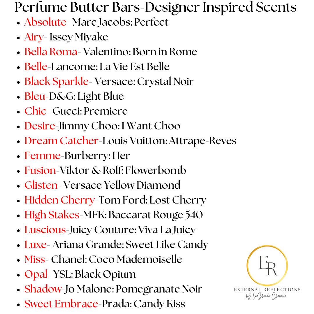 Mini Perfume Butter Bars