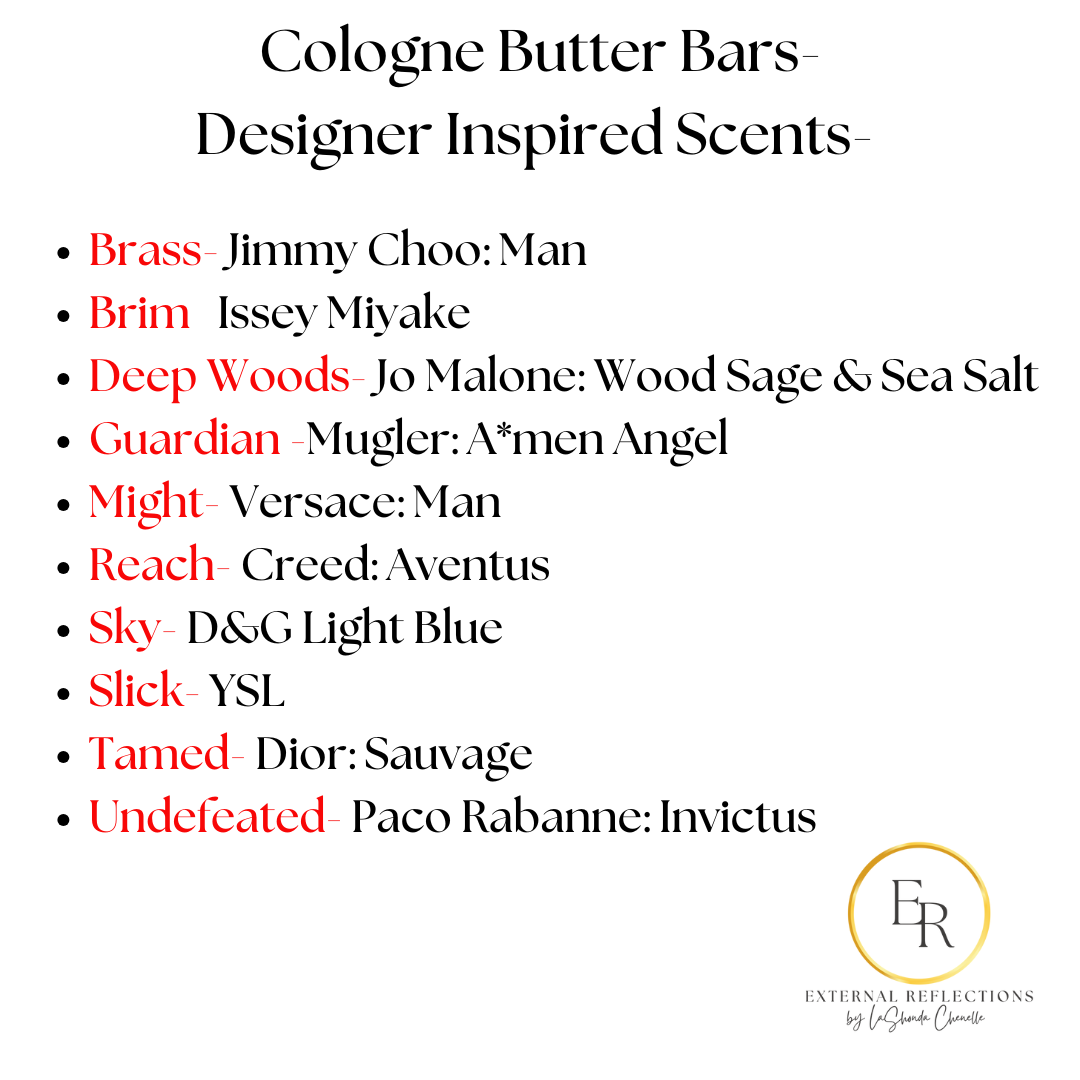 Mini Cologne Butter Bars