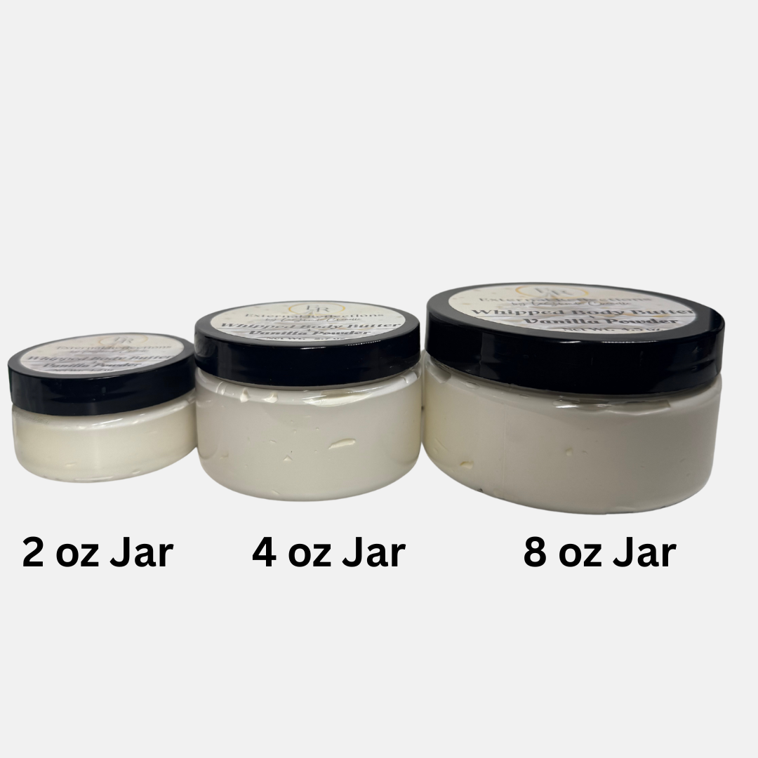 Vanilla Powder Whipped Body Butter- 8 oz Jar