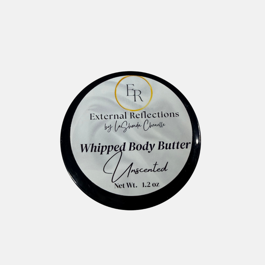 Unscented Whipped Body Butter- 2 oz Jar