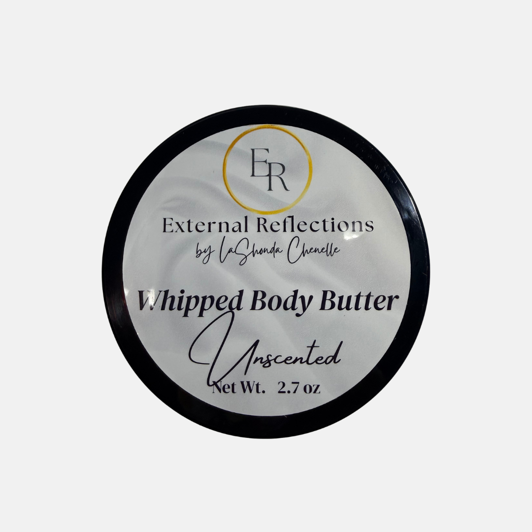Unscented Whipped Body Butter- 4 oz Jar
