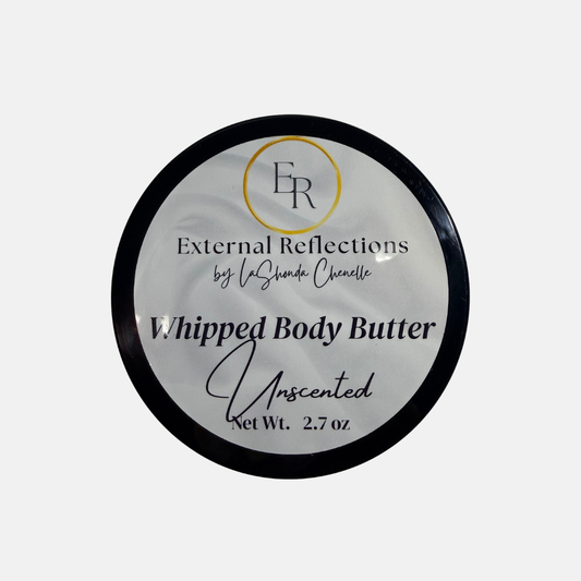 Unscented Whipped Body Butter- 4 oz Jar